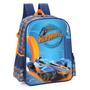 Imagem de Mochila Costas Infantil Escolar G Menino Hot Wheels Formula 1 Luxcel Azul