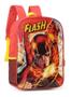 Imagem de Mochila Costas Infantil Luxcel Menino Super Herói Liga Da Justiça The Flash Vermelho
