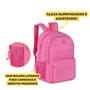 Imagem de Mochila Costas Juvenil Escolar Faculdade Feminina Reforçada