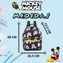 Imagem de Mochila Costas Mickey Mouse Escolar Infantil Juvenil Menina Menino Unissex Reforçada Bolsa Viagem