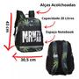 Imagem de Mochila Costas Reforçada Notebook Folha Fullprint Mormaii