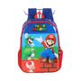 Imagem de Mochila Costas Super Mario Com Estojo Duplo Infantil Escolar