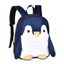 Imagem de Mochila Creche Mini Pinguim Infantil Clio Bebe Animal Cp2173