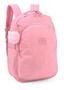 Imagem de Mochila Crinkle Escolar Notebook Juvenil Rosa Com Chaveiro  - luxcel