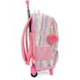 Imagem de Mochila da Barbie com Rodinhas Rosa Glow Arco-Íris - Luxcel