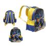 Imagem de Mochila De Alças Escolar Masculina Monster Hero Infantil