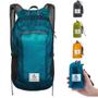 Imagem de Mochila de Caminhada 4Monster 16L - Resistente à Água e Leve (Azul)