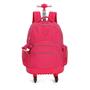 Imagem de Mochila de Carrinho 4 Rodas Laptop Up4you Rosa Pink  - Luxcel