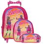 Imagem de Mochila de Carrinho Escolar Juvenil Barbie Filme Criança