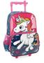 Imagem de Mochila De Carrinho Escolar Up4you Unicórnio - Ic33062up