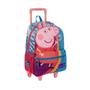 Imagem de Mochila De Carrinho Infantil Peppa Pig Escolar Feminina