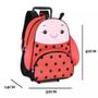 Imagem de Mochila de carrinho + lancheira cp24016b/cp24017l