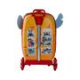 Imagem de Mochila De Carrinho Stitch Tropical Infantil 3D Impermeável