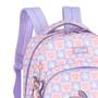 Imagem de Mochila De Costa Lilás Escolar Stitch Disney Classics Luxcel