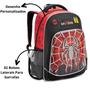 Imagem de Mochila De Costa Menino Spider Dark Aranha Infantil Escolar Tamanh Grande DL1496