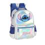 Imagem de Mochila de Costa Prata Stitch Disney Classics Holográfica