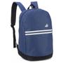 Imagem de Mochila de Costas ADV Azul Juvenil Adulto Luxcel Listras