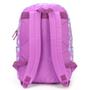 Imagem de Mochila De Costas Bolinhas Roxa Escolar Up4You - Luxcel