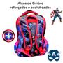 Imagem de Mochila De Costas Capitão America Vingadores Menino Escolar Infantil