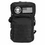 Imagem de Mochila de Costas Casual - Black Skull - Patches - Preta - Clio Style