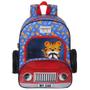 Imagem de Mochila de Costas Dermiwill Container Kids My Car Azul