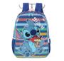 Imagem de Mochila de Costas Escolar Disney Stitch Azul Luxcel