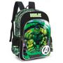 Imagem de Mochila De Costas Escolar Hulk Avengers Verde - Luxcel