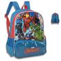 Imagem de Mochila De Costas Escolar Infantil Avengers Os Vingadores AZUL