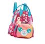 Imagem de Mochila De Costas Escolar Infantil Menina Gatinha Rosa Metalizada Sweetie Fuesco