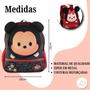 Imagem de Mochila De Costas Escolar Infantil Minnie e Mickey Personagem Disney Volta as Aulas Criança