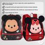 Imagem de Mochila De Costas Escolar Infantil Minnie e Mickey Personagem Disney Volta as Aulas Criança