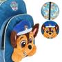 Imagem de Mochila De Costas Escolar Infantil Paw Patrol Pelúcia 3D