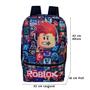 Imagem de Mochila De Costas Estampa Roblox Infantil Menino Alça Reforc