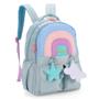 Imagem de Mochila de Costas + Estojo Box Nuvem Azul up4you