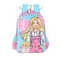 Imagem de Mochila De Costas Infantil Barbie Pet Fashion Azul - Luxcel