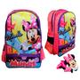 Imagem de Mochila de Costas Infantil da Minnie com 2 Zíperes