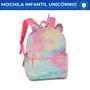 Imagem de Mochila de Costas Infantil Escolar Unicórnio Pelúcia Menina - Ravi Presentes