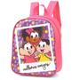 Imagem de Mochila De Costas Infantil Pequena Turma Da Mônica Pink - luxcel