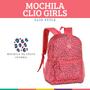 Imagem de Mochila de Costas Juvenil Oncinha Delicada Rosa Clio Style