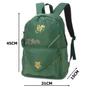 Imagem de Mochila de Costas Juvenil Verde Carta Hogwarts Harry Potter