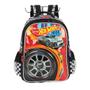 Imagem de Mochila de Costas Luxcel Hotwheels Jacquard Preto