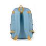 Imagem de Mochila de Costas UP4YOU Azul com Bolinhas Laranja - Luxcel