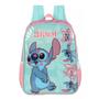 Imagem de Mochila De Costas Verde Stitch Disney Reforçada Feminino