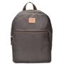 Imagem de Mochila de Couro para Notebook com Divisao Forrada café