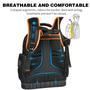 Imagem de Mochila de Ferramentas LOKASS - 75 Bolsos e Presilhas com Cadeado Combinado