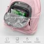 Imagem de Mochila de Ginástica Uselike para Mulheres - 26L com Compartimento para Sapatos (Rosa)