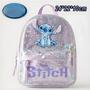 Imagem de Mochila De Pelúcia Azul Stitch Disney, Grande Capacidade, Desenho Animado Engraçado, Bolsa De Jardim