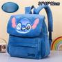 Imagem de Mochila de Pelúcia Stitch Disney - Grande Capacidade, Design Divertido