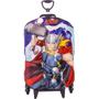 Imagem de Mochila de Rodas Carrinho Escolar Thor Infantil 3D Meninos