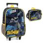 Imagem de Mochila de Rodas e Lancheira Luxcel Batman IC39252BM-PT